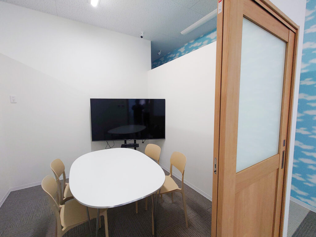 相談や静養に利用できる個室